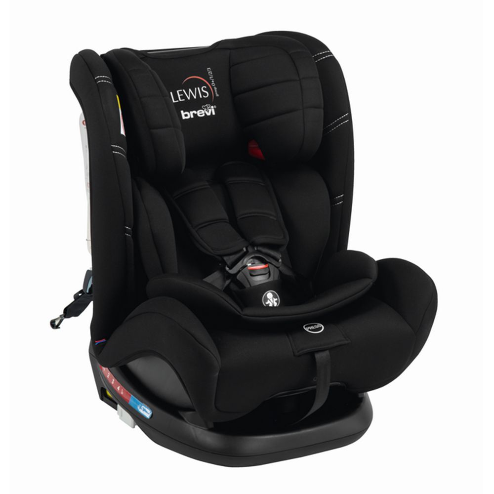 Brevi - Lewis Car Seat Isofix Group 0+/1/2/3 - Black