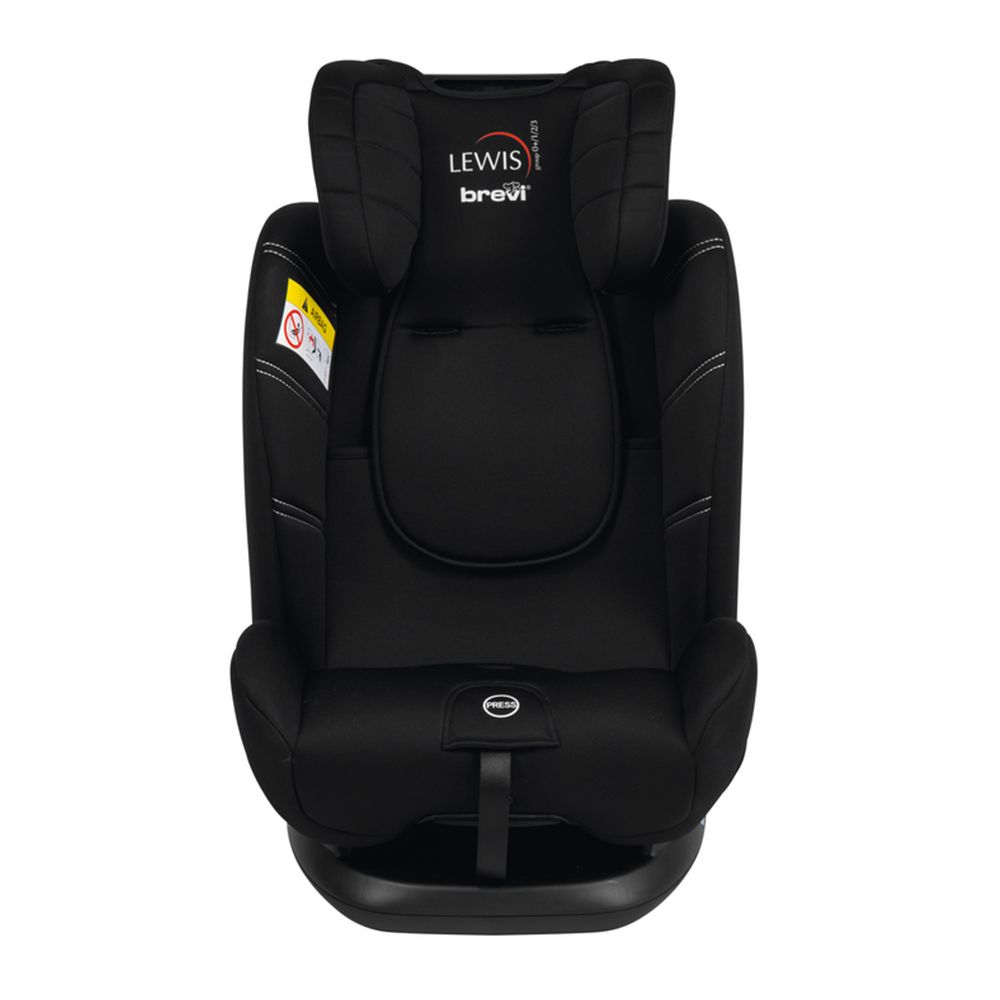 Brevi - Lewis Car Seat Isofix Group 0+/1/2/3 - Black