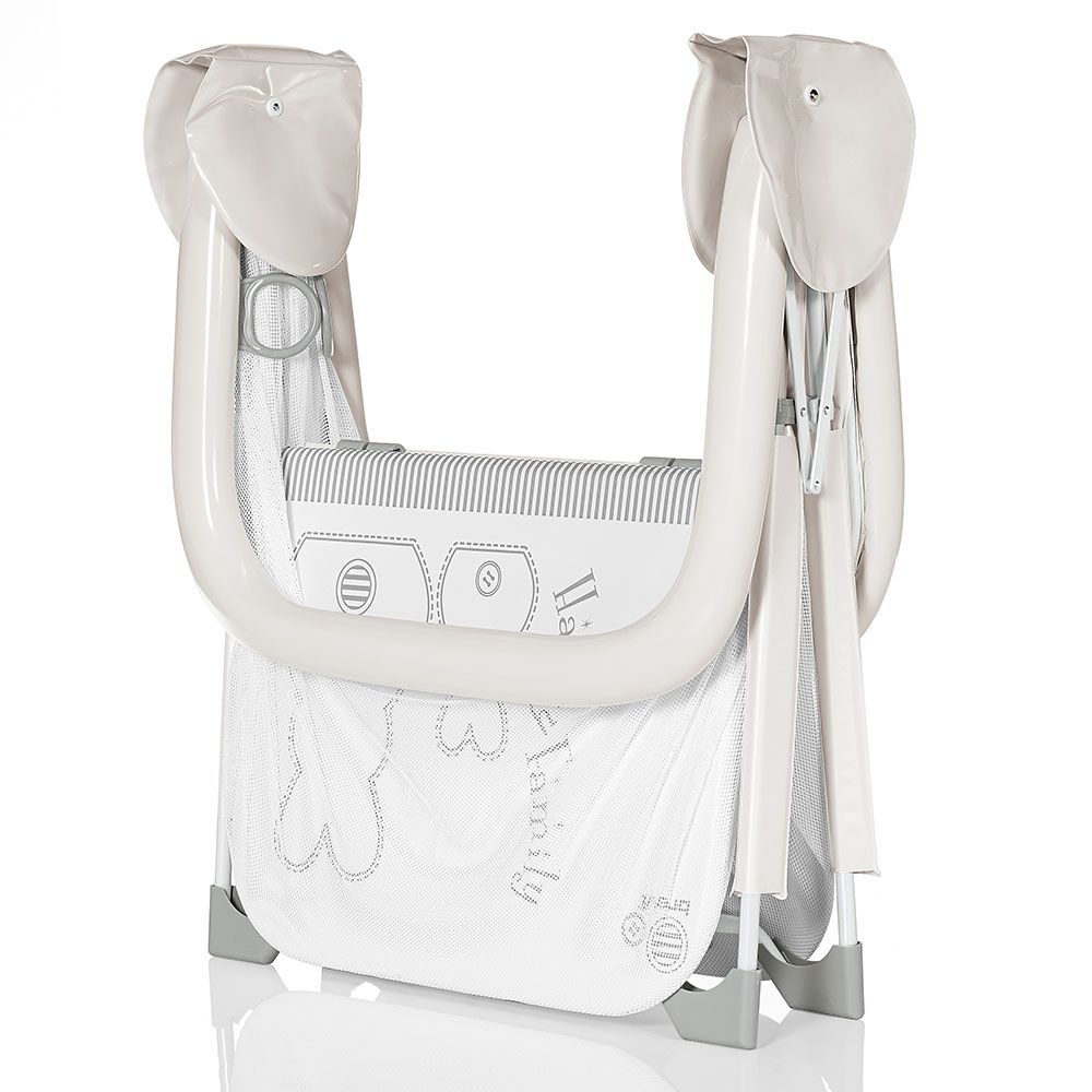 Brevi - Foldable Playpen Circus Italia - Grey