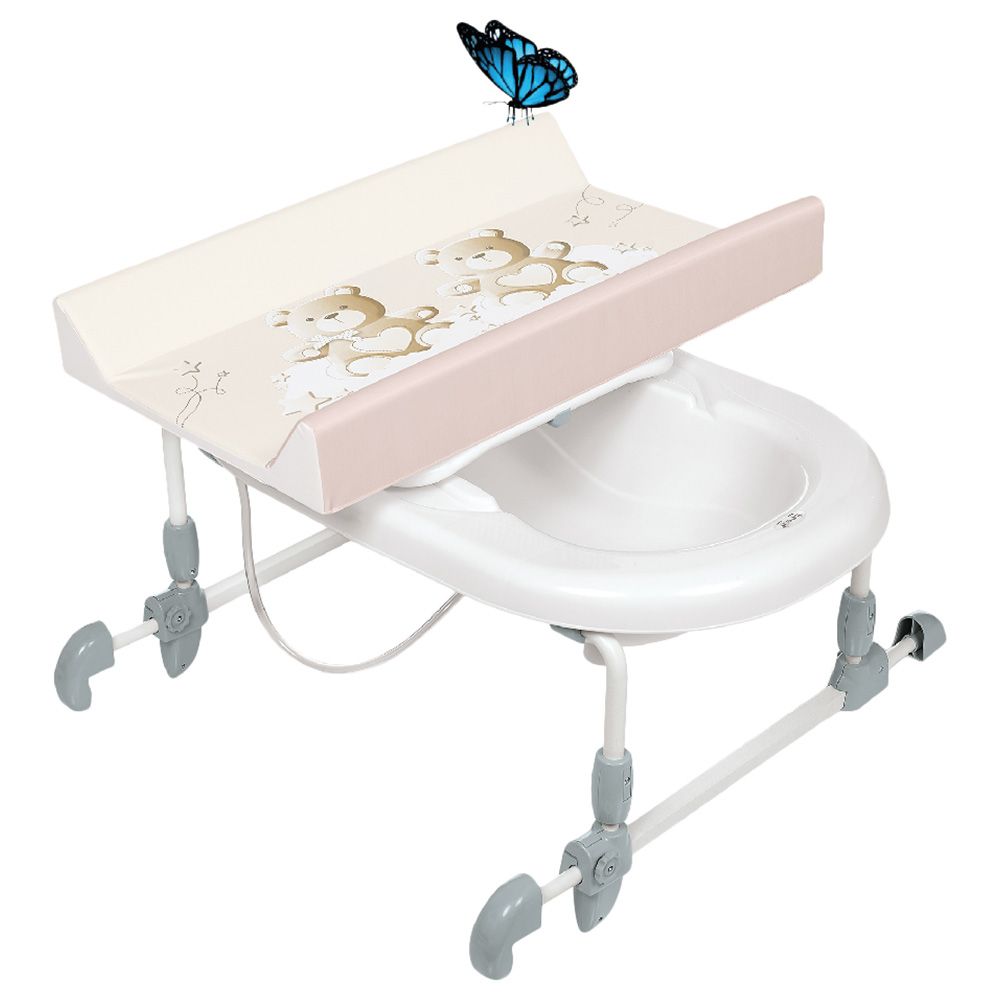 Brevi Bagnotime Antibacterial Bath Changing Station-2 Bears