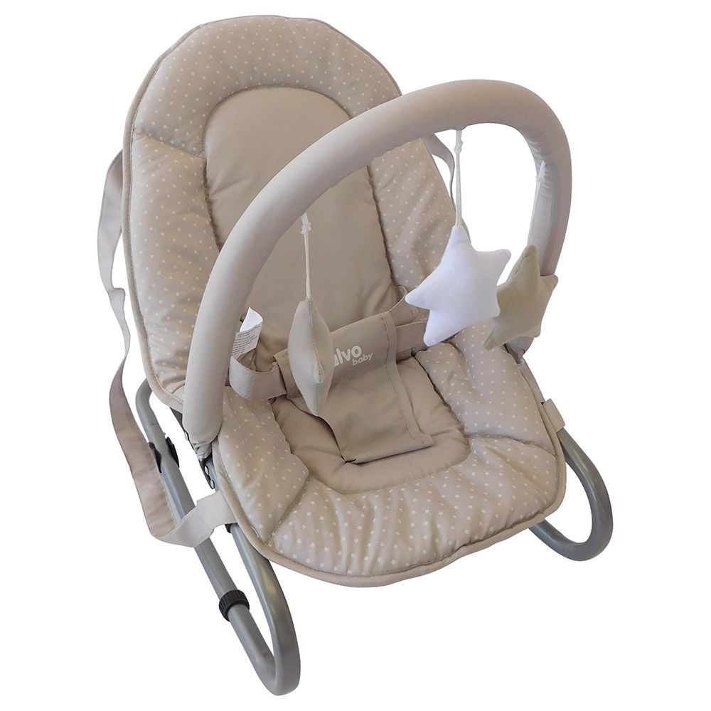 Asalvo - Baby Bouncer - Stars Beige