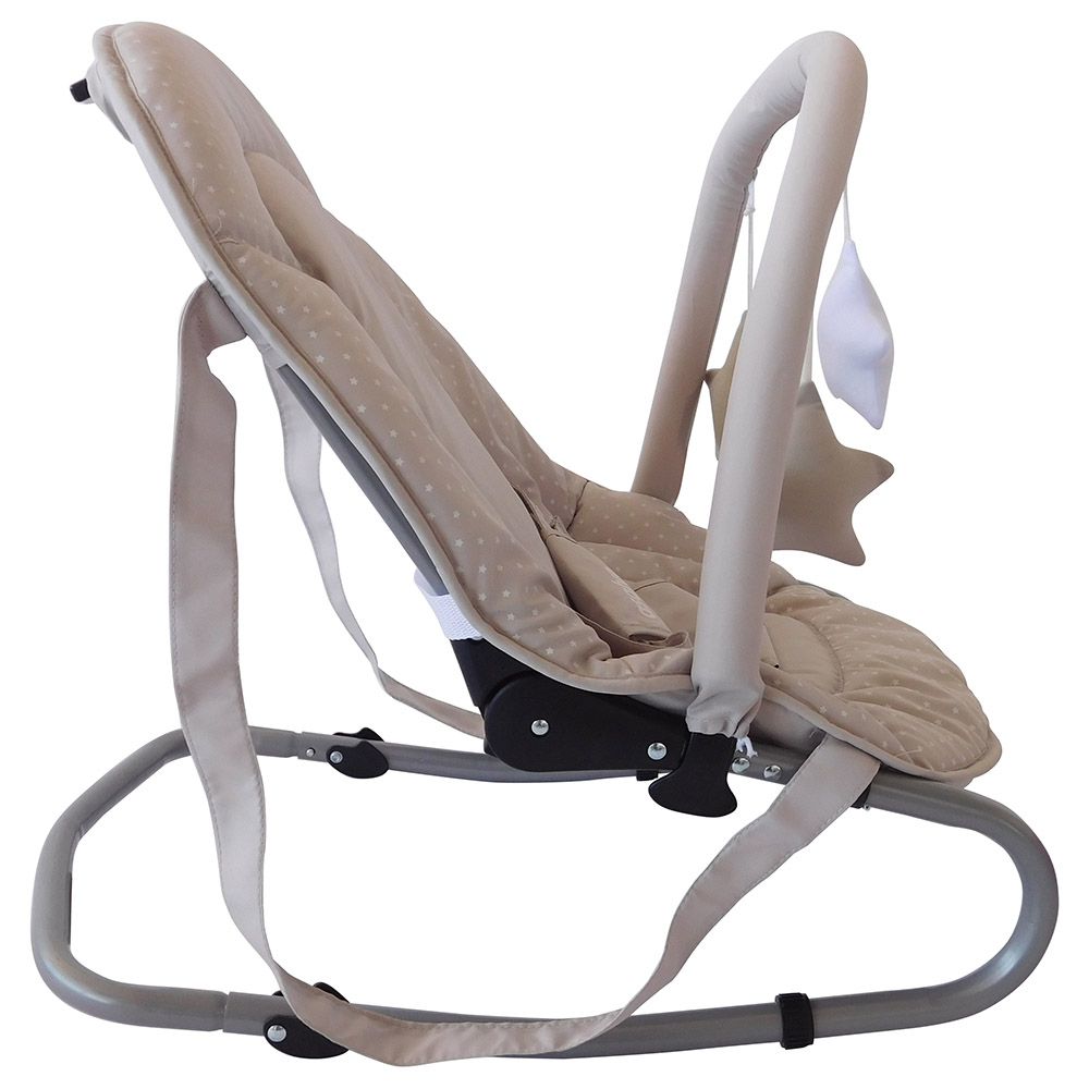 Asalvo - Baby Bouncer - Stars Beige