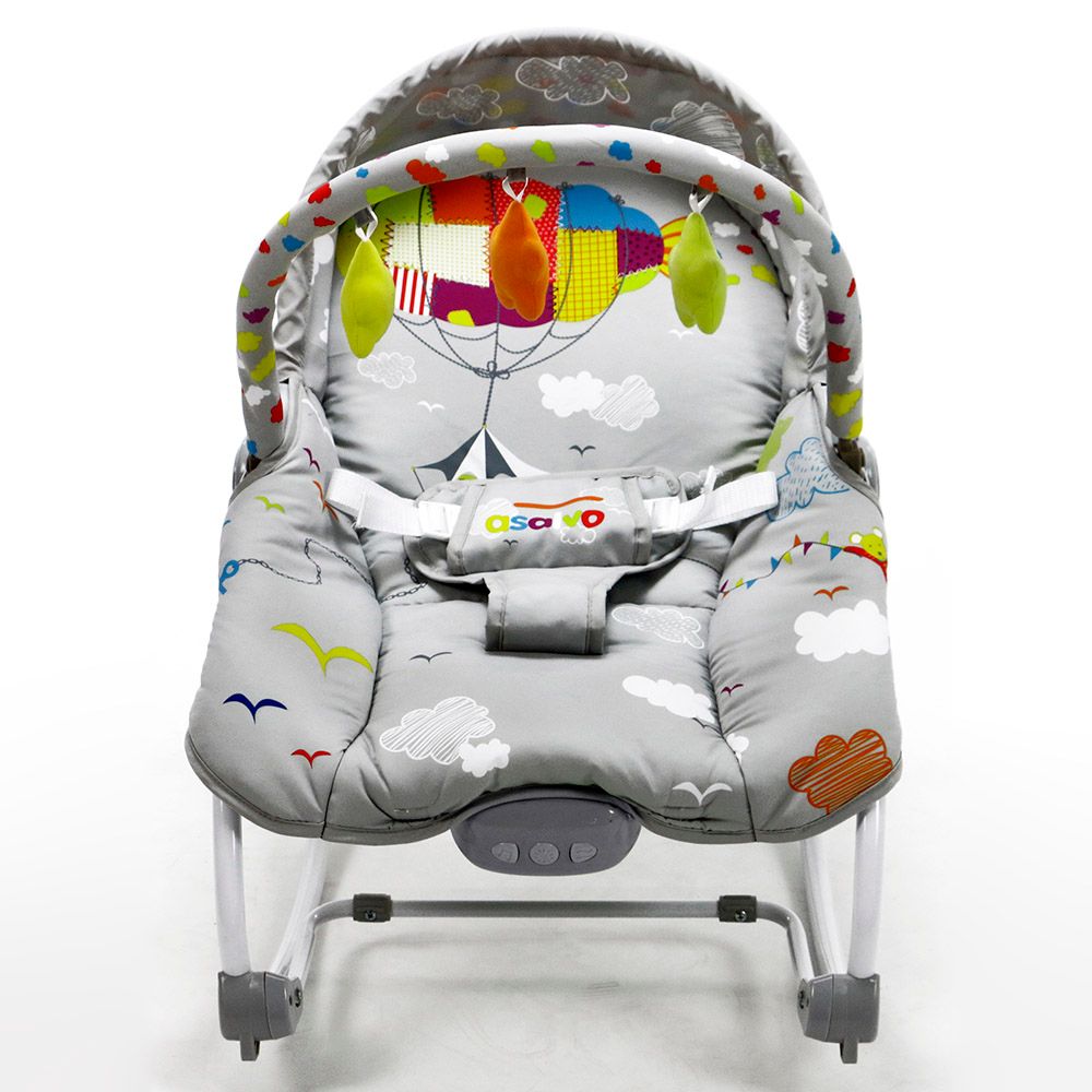 Asalvo - Baby Bouncer 2-In-1 Evolutiva - Zeppelin