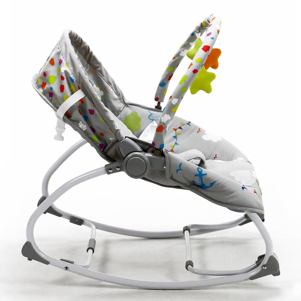 Asalvo - Baby Bouncer 2-In-1 Evolutiva - Zeppelin