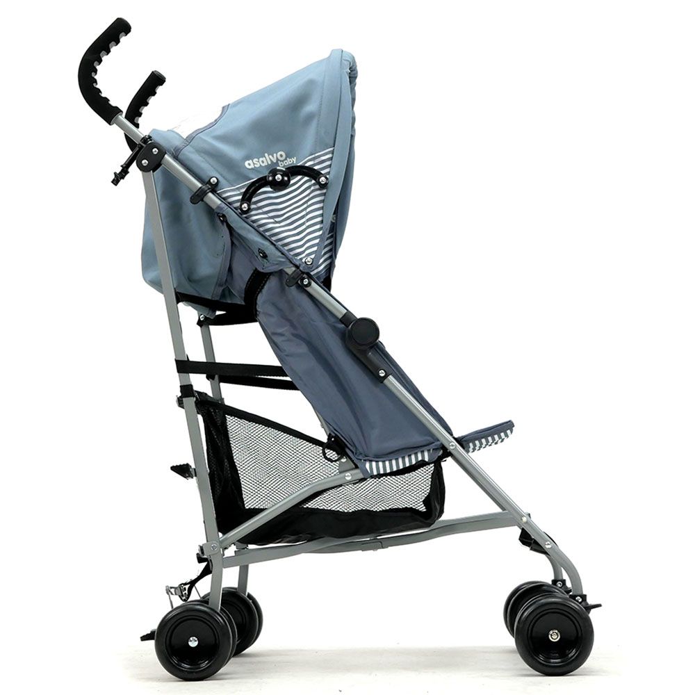 Asalvo - Stroller Yolo - Stripe Grey