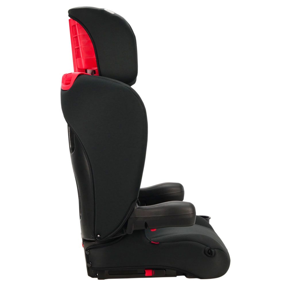 Asalvo - Easy Fix Foldable Car Seat Isofix Group 2/3 - Black