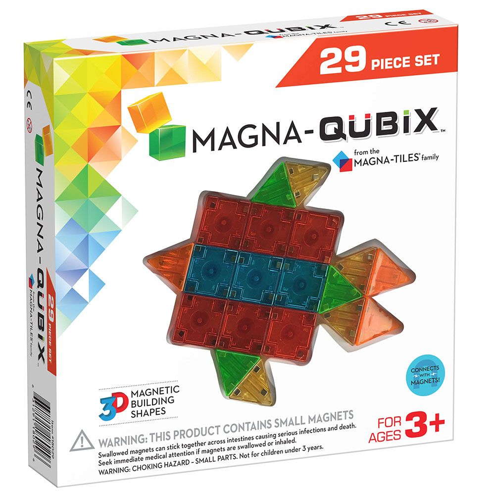 MAGNA-TILES - Qubix - 29-Piece Set