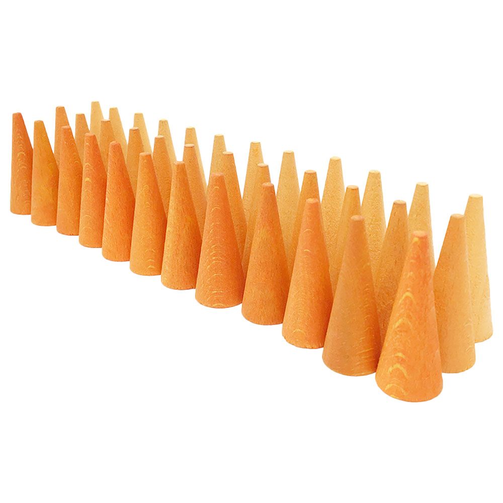 Grapat - Mandala Orange Cone 36pcs