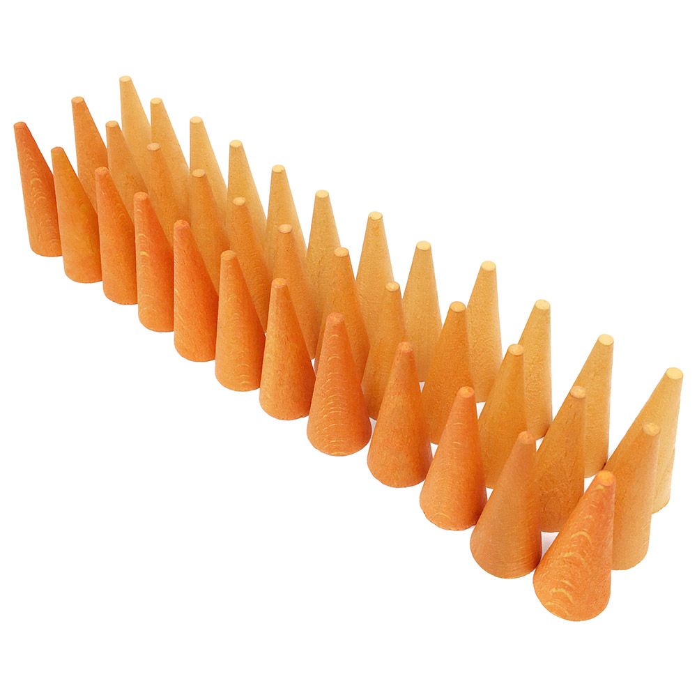 Grapat - Mandala Orange Cone 36pcs