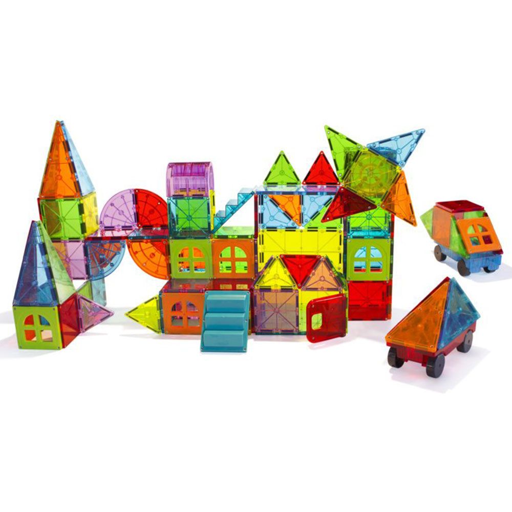 MAGNA-TILES - Metropolis 110 Magnetic Building Tiles -Piece Set