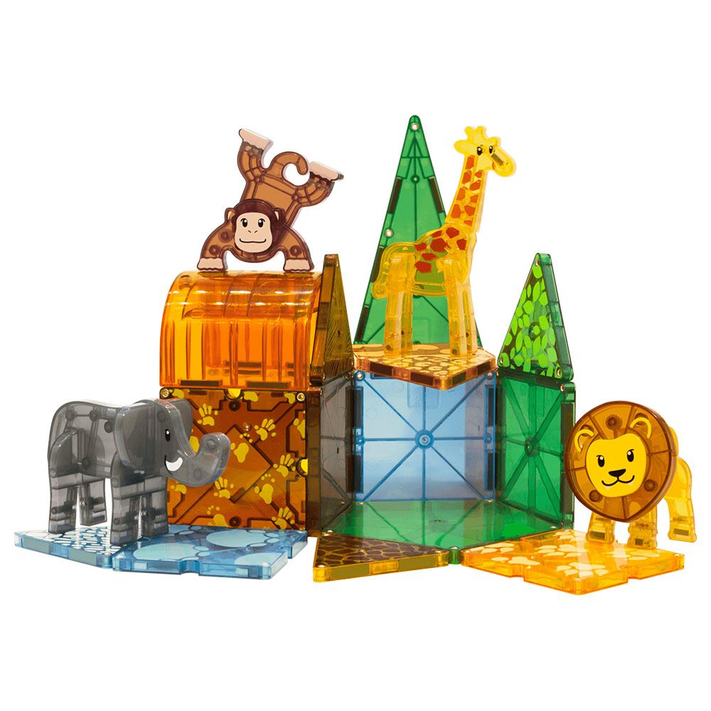 MAGNA-TILES - Safari Animals 25-Piece Set