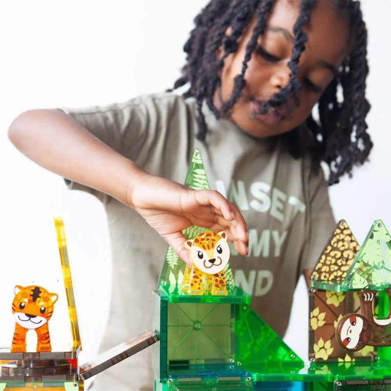 MAGNA-TILES - Jungle Animals 25-Piece Set