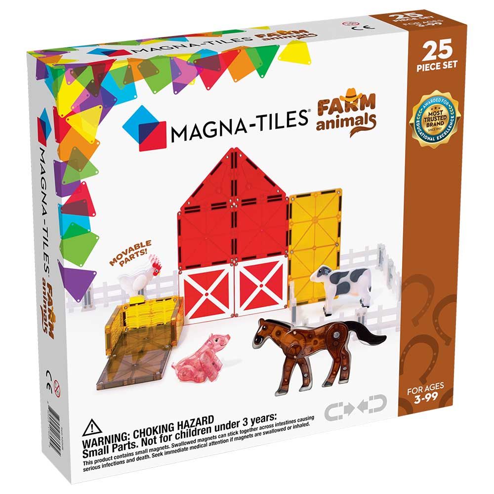 MAGNA-TILES - Farm 25-Piece Set