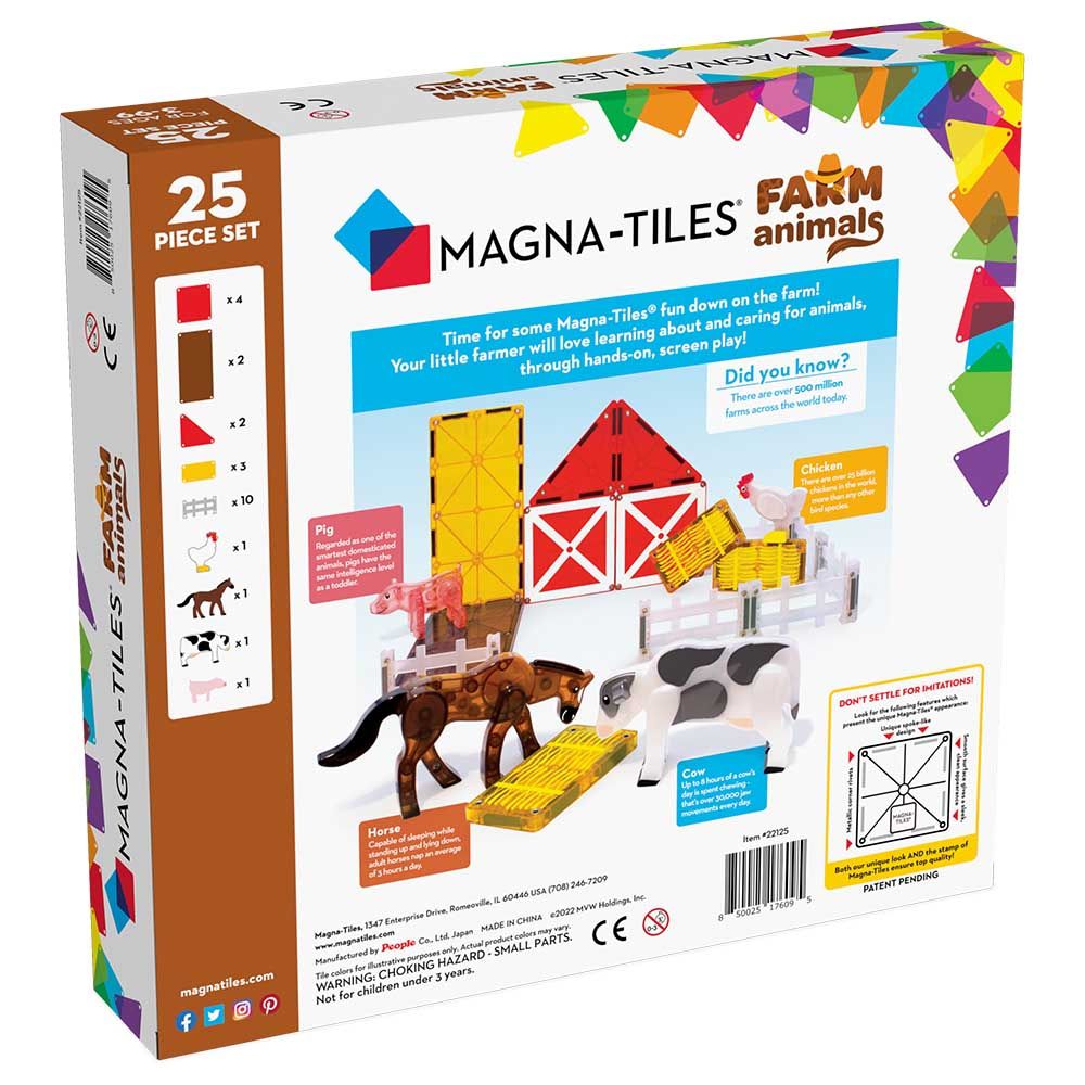 MAGNA-TILES - Farm 25-Piece Set