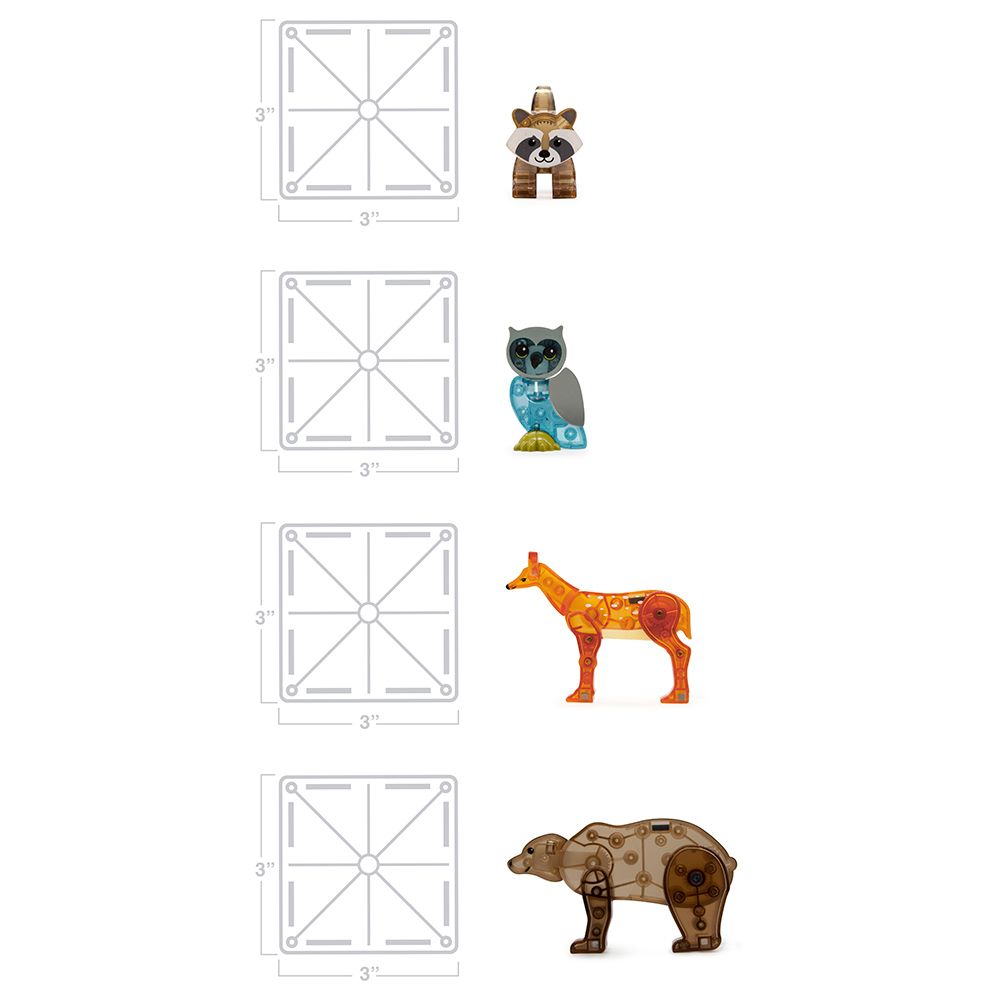 MAGNA-TILES - Forest 25-Piece Set