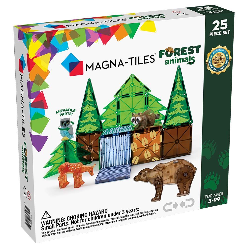 MAGNA-TILES - Forest 25-Piece Set