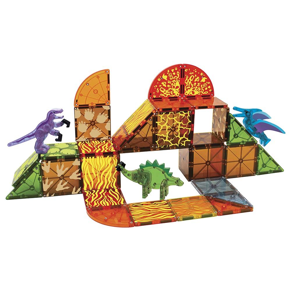 MAGNA-TILES - Dino World 40-Piece Set