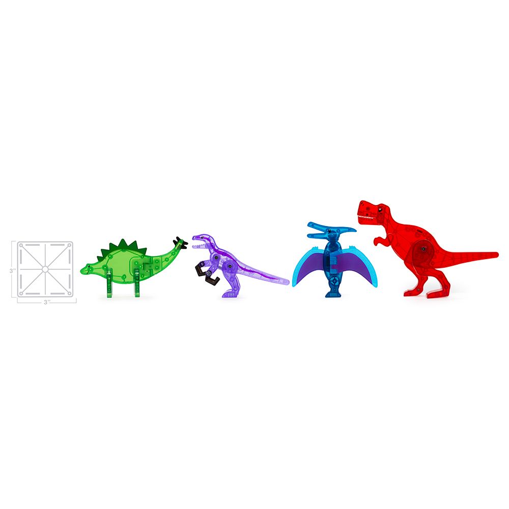 MAGNA-TILES - Dino World 40-Piece Set