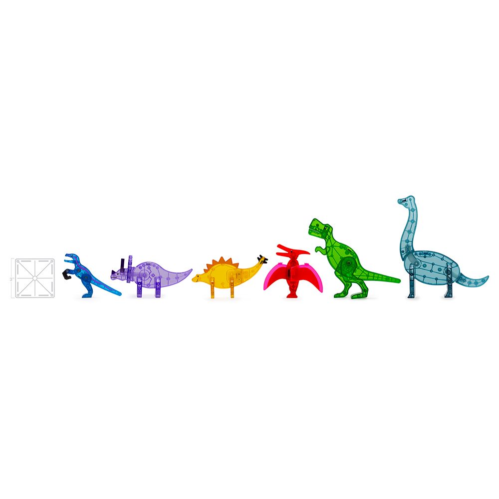 MAGNA-TILES - Dino World Xl 50-Piece Set