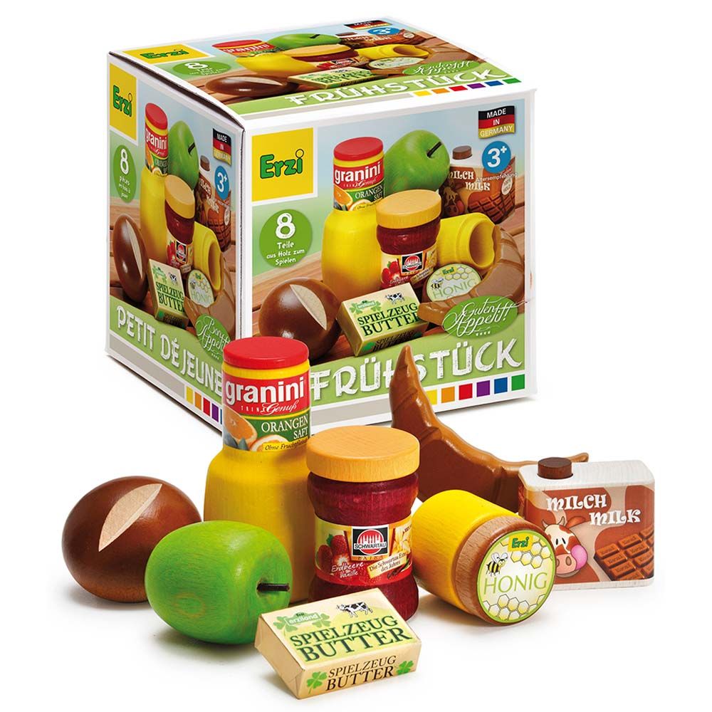 Erzi - Wooden Breakfast Playset