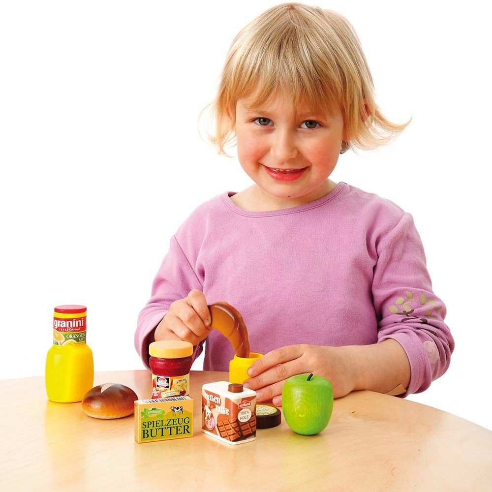 Erzi - Wooden Breakfast Playset