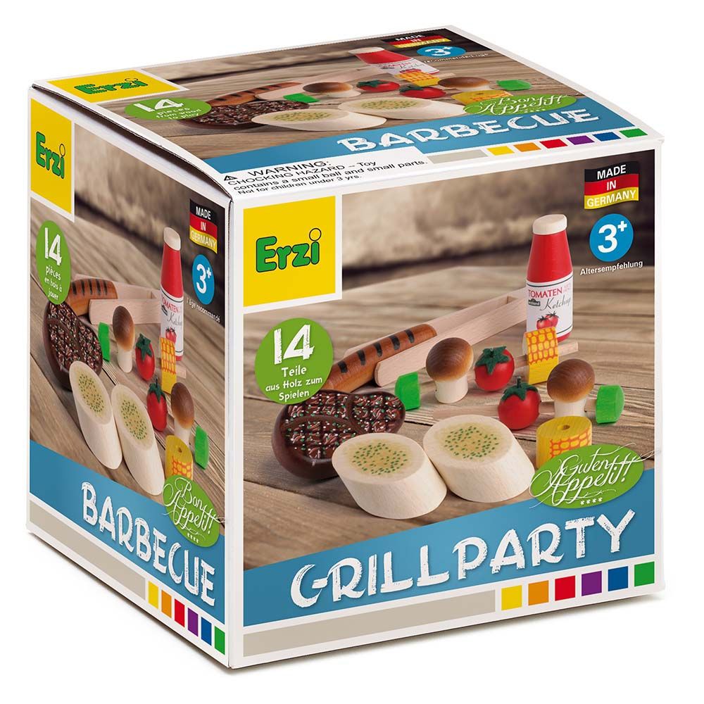 Erzi - Wooden Barbecue Toys