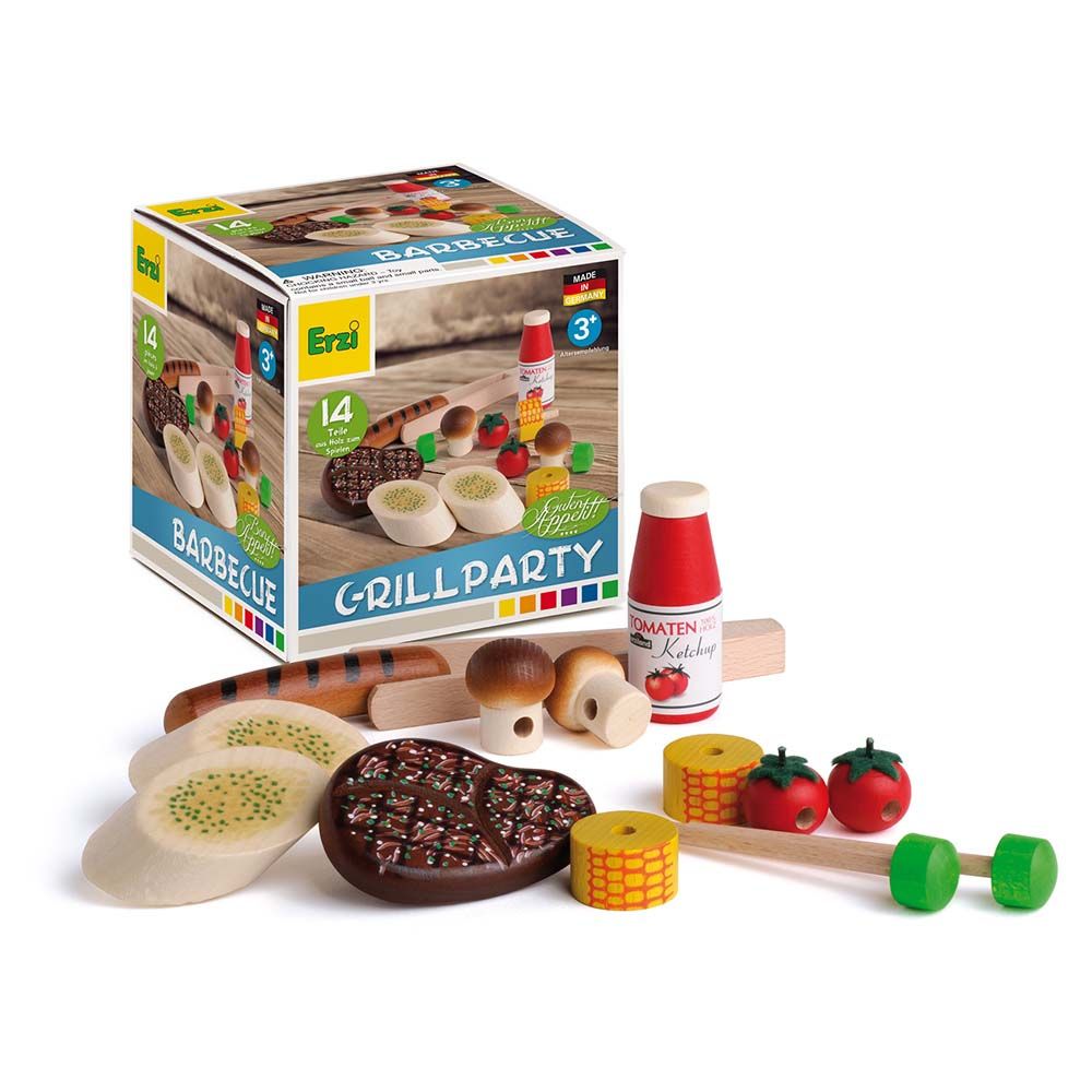 Erzi - Wooden Barbecue Toys