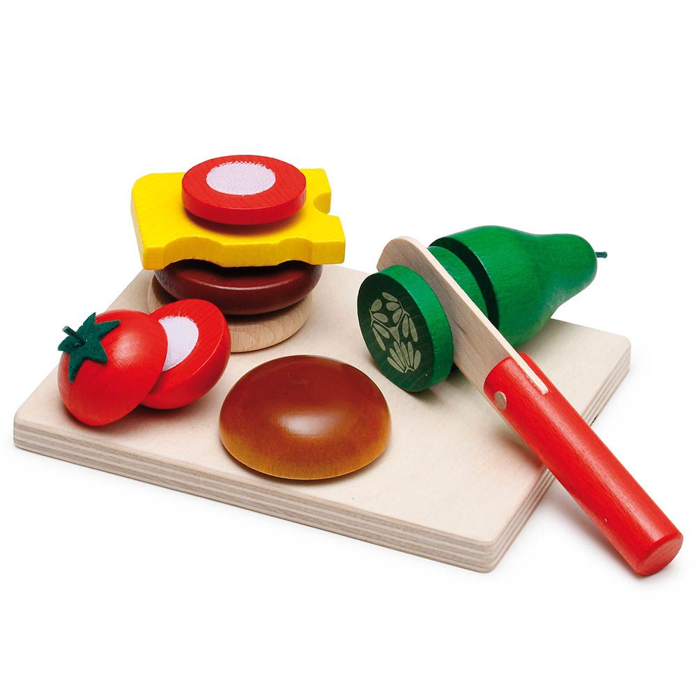 Erzi - Cheeseburger Cutting Set