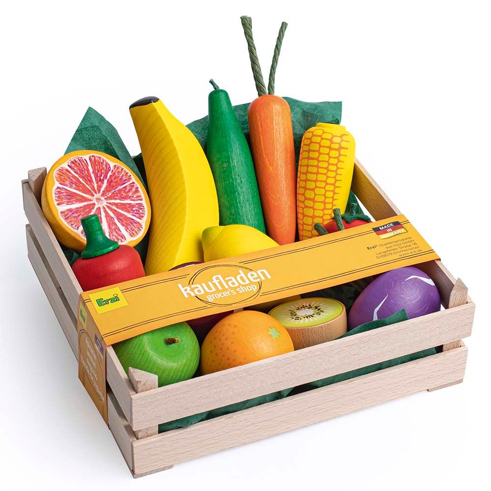 Erzi - Wooden Fruit & Vegetables Toys XL