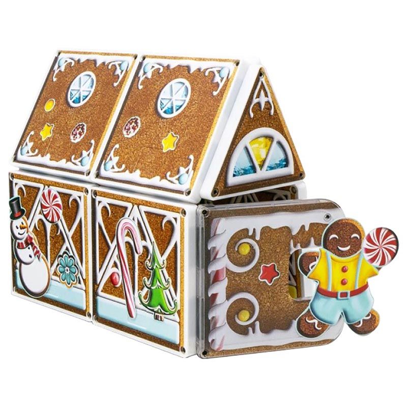 MAGNA-TILES - Structures Gingerbread Candy Cabin 2020