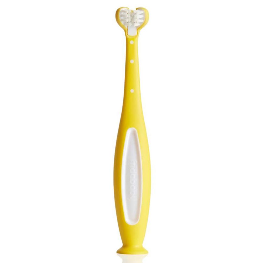 FridaBaby Triple Angle Toothhugger Toothbrush Toddler - Yellow