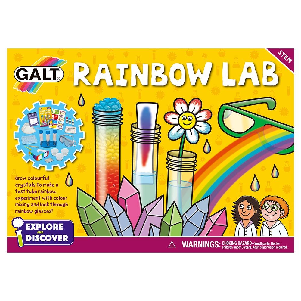 Galt Toys - Rainbow Lab Science Experiment Kit