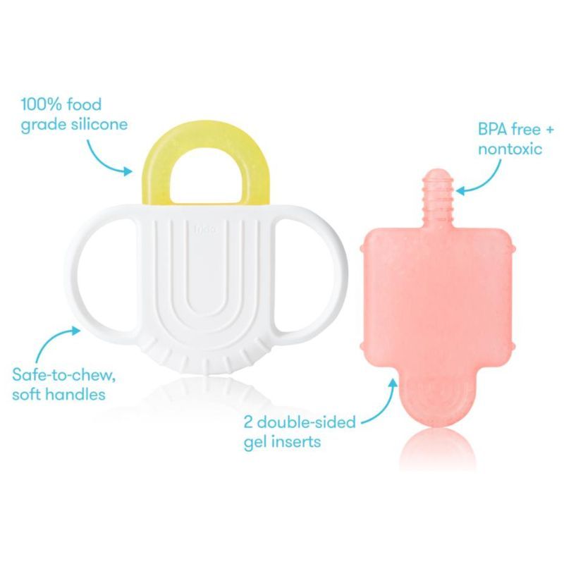 Fridababy - Not Too Cold To Hold Bpa Free Silicone Teether Pack Of 2