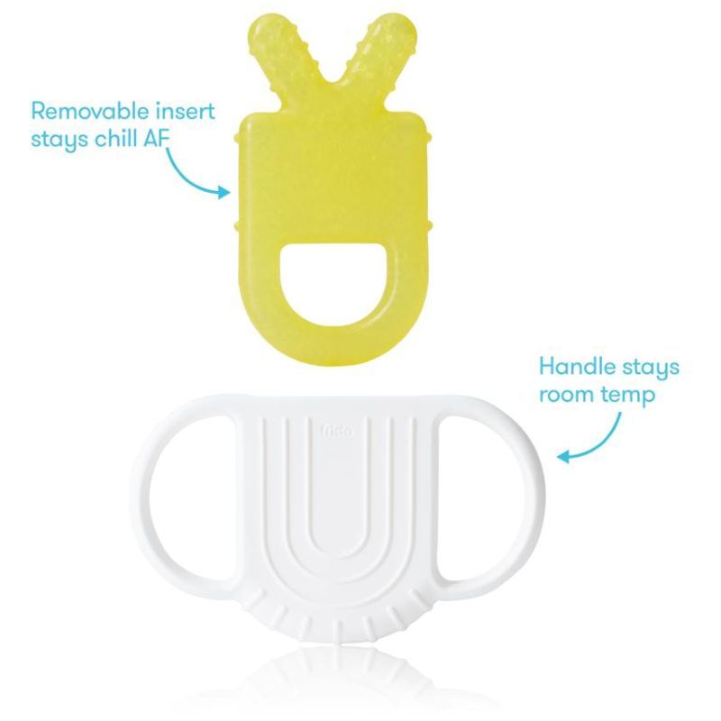 Fridababy - Not Too Cold To Hold Bpa Free Silicone Teether Pack Of 2