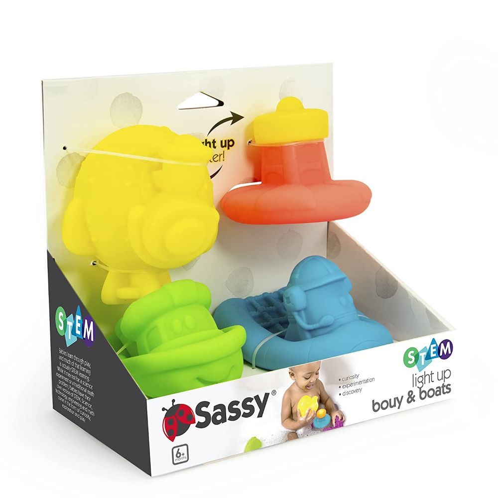 Sassy - Light Up Buoy & Boats (4pc)