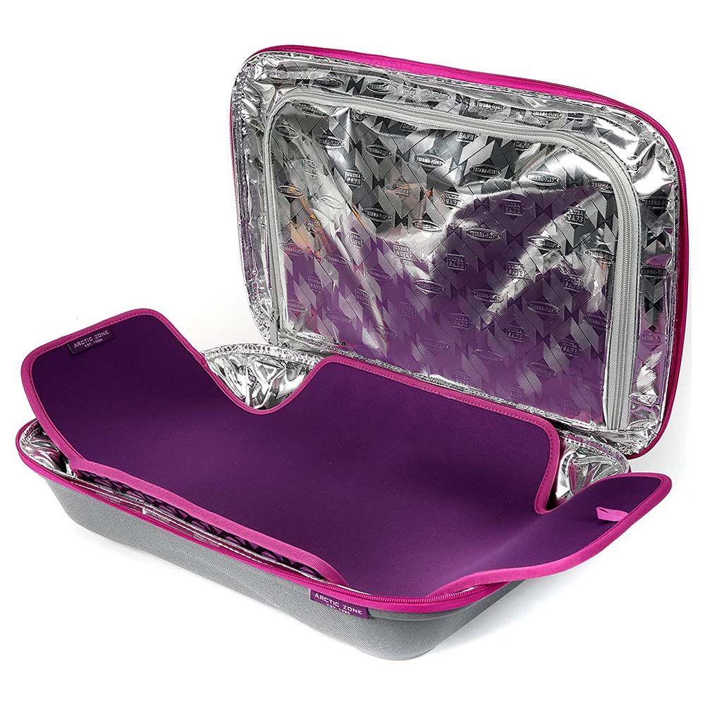 Arctic Zone - Deluxe Thermal Carrier With Trivet - Purple