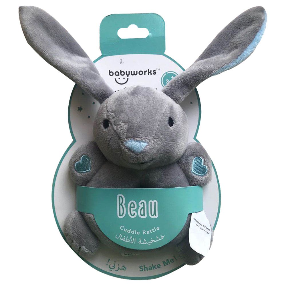 Babyworks - Cuddle Rattle - Beau Bunny