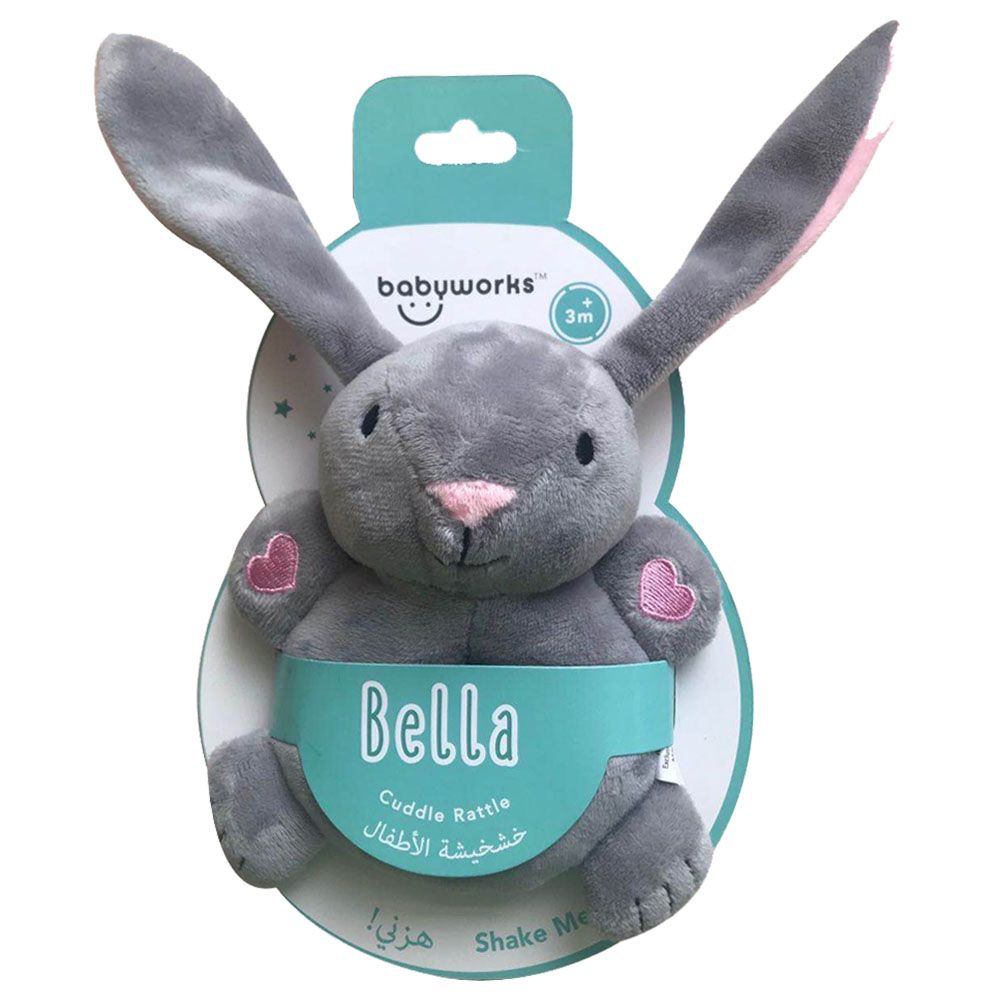 Babyworks - Cuddle Rattle - Bella Bunny