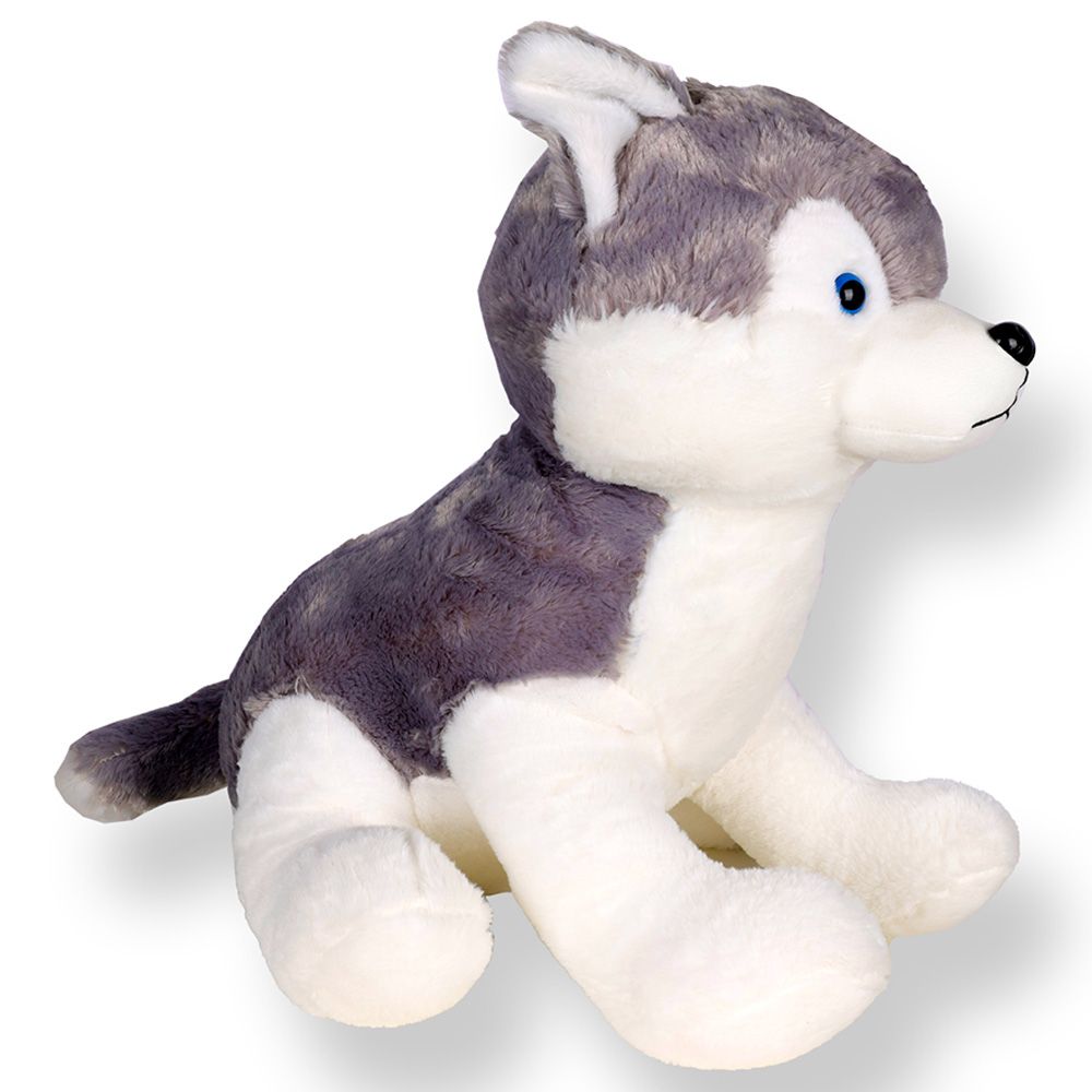 Cuddles - Adorable Husky Plush Toy - 25 Inch