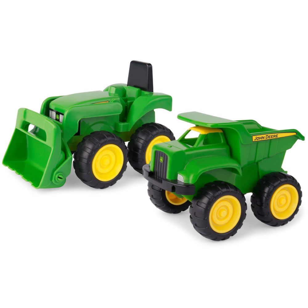 John Deere - Mini Sandbox Tractor and Dump Truck Set