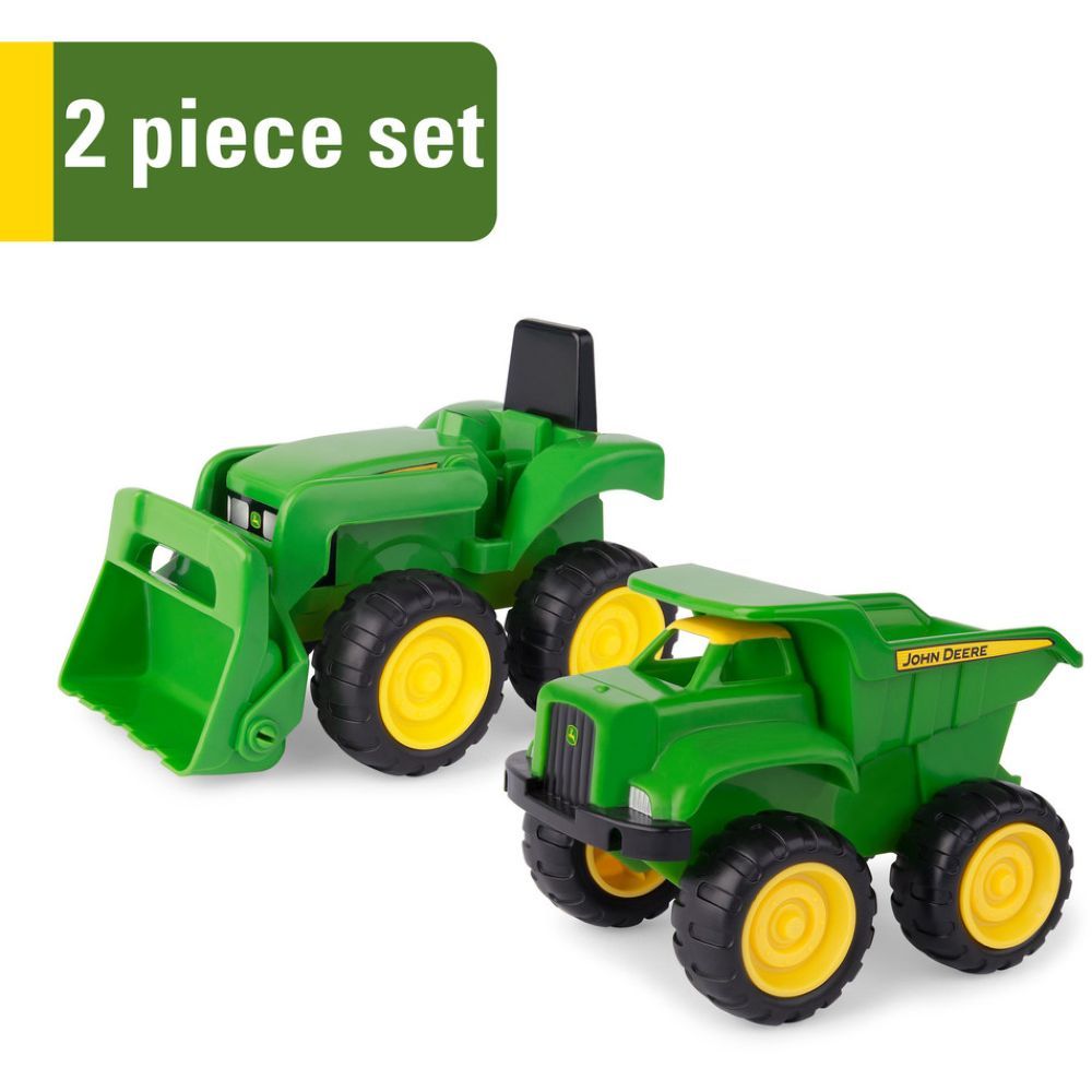 John Deere - Mini Sandbox Tractor and Dump Truck Set