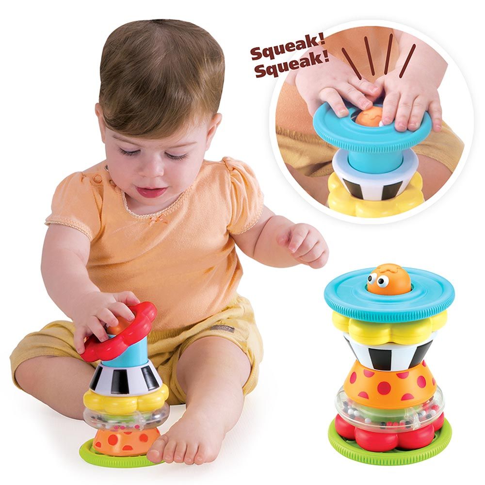 Yookidoo - Musical Crawl N Go Snail Toy w/ Stacker