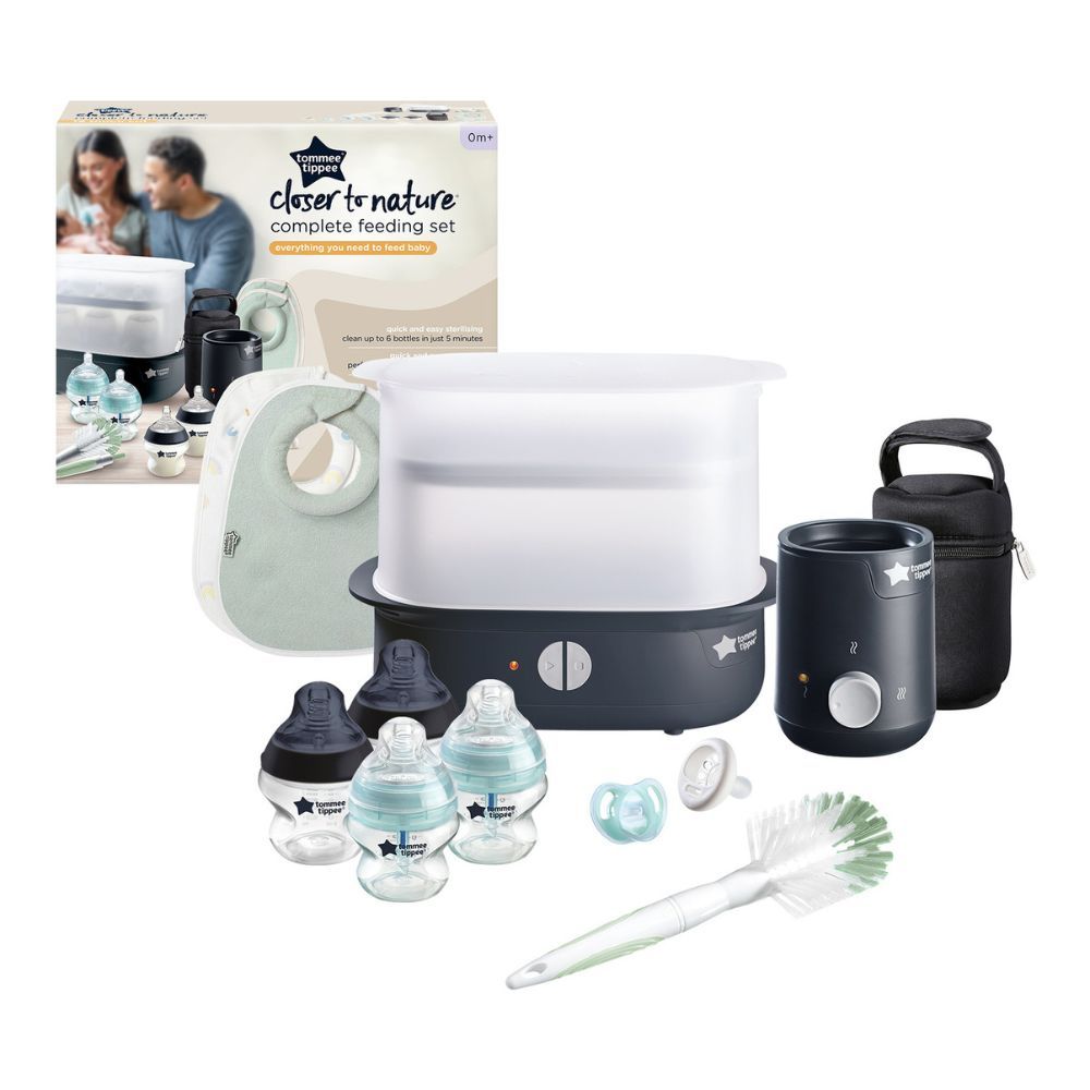 Tommee Tippee - Closer to Nature Complete Feeding 12pc-Set - Black