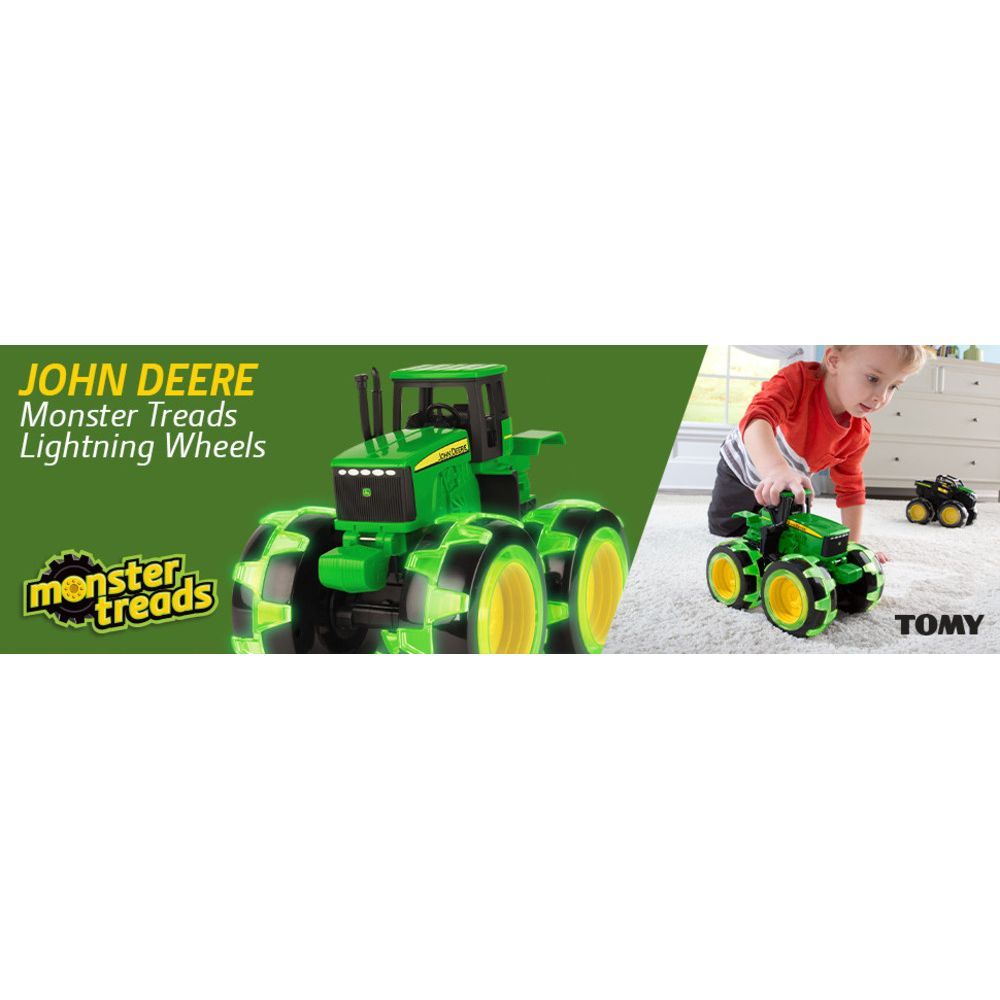 John Deere - Monster Lightning Wheels Tractor