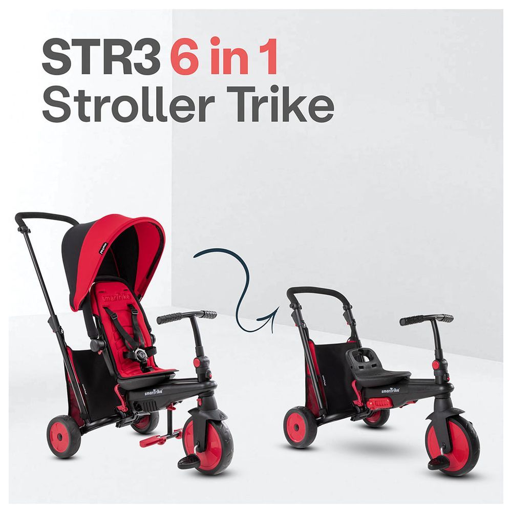 SmarTrike - STR3 6-in-1 Stroller-Trike - Red