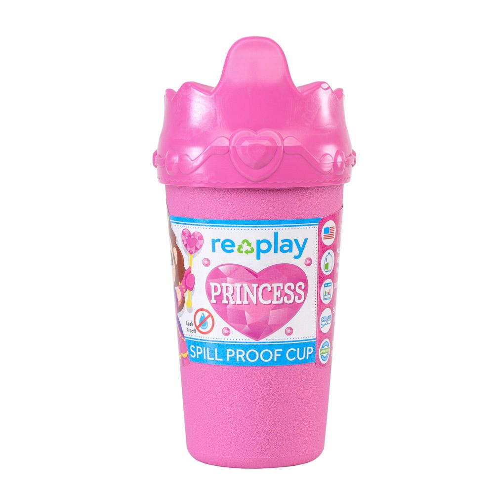 Re-Play - Princess Crown No-Spill Sippy Cup - Pink