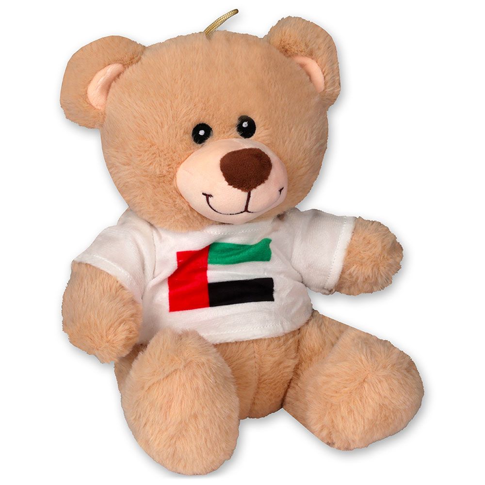 Cuddles - 50th Year Anniversary UAE Bear Plush - 10 Inch