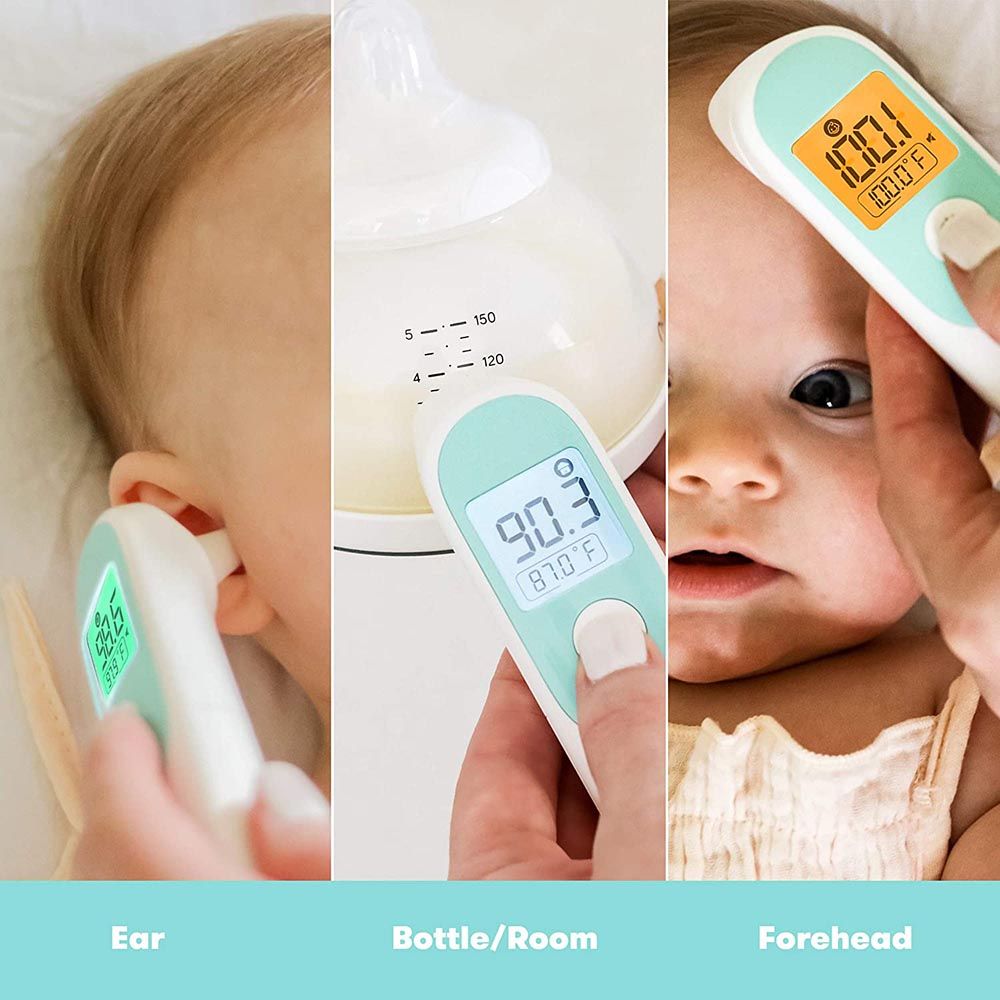 Fridababy - 3-in-1 Baby Ear Forehead Touchless Infrared Thermometer