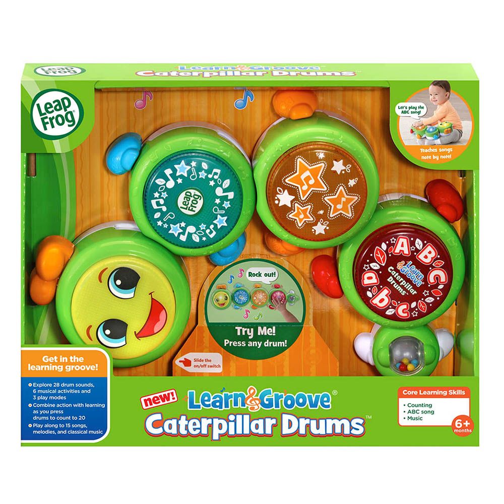 LeapFrog - Learn And Groove Caterpillar Drums