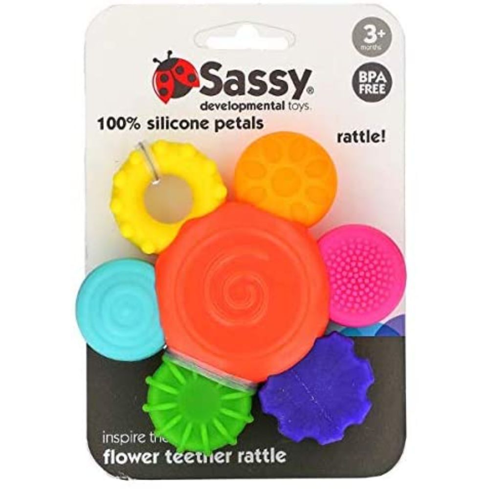 Sassy - Silicone Flower Teether